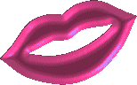 Gif animé bouche multicolors